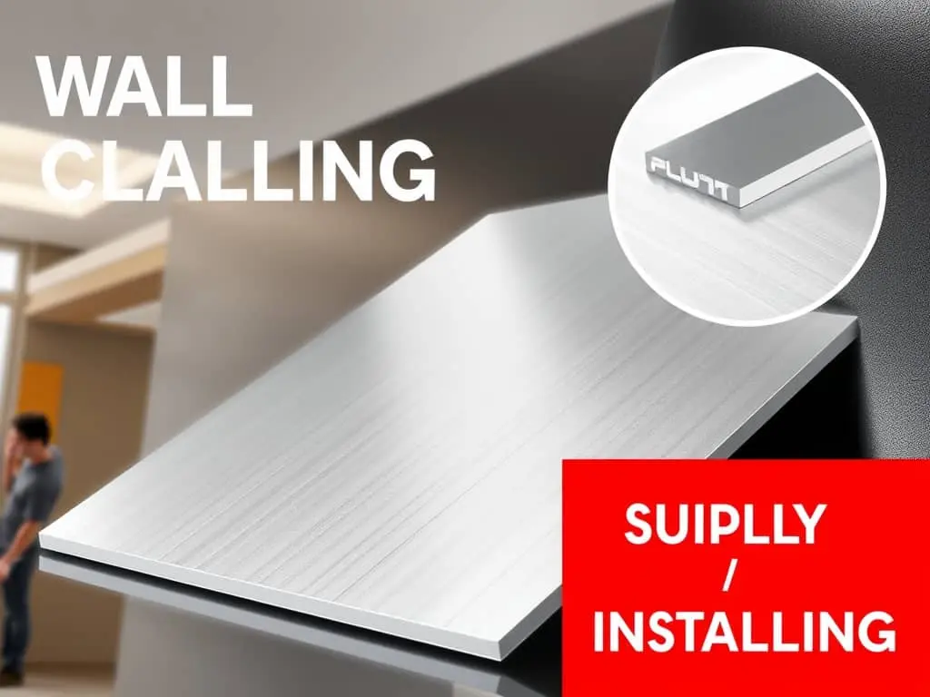 Élaboration et fixation : #Alucobond